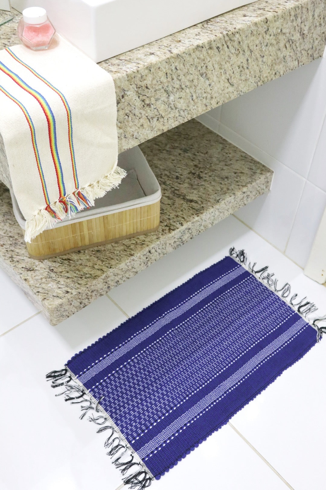 Kit 2 Peças de Lavabo Comum Roxo