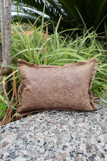 Peso de Porta Emborrachado Almofadinha Marrom Mescla