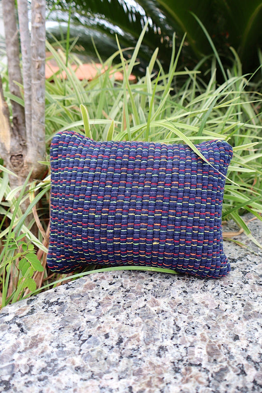 Peso de Porta Tijolinho Malha Azul Marinho