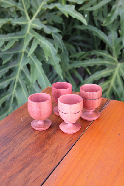 Mini Taça de Madeira 7cm