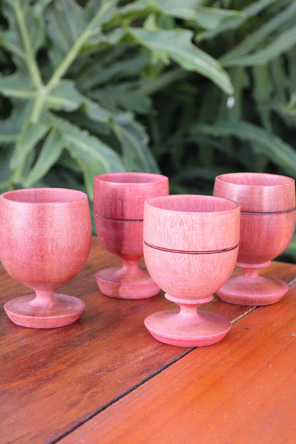 Mini Taça de Madeira 7cm