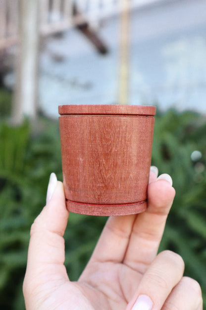 Mini Copo de Madeira 5cm