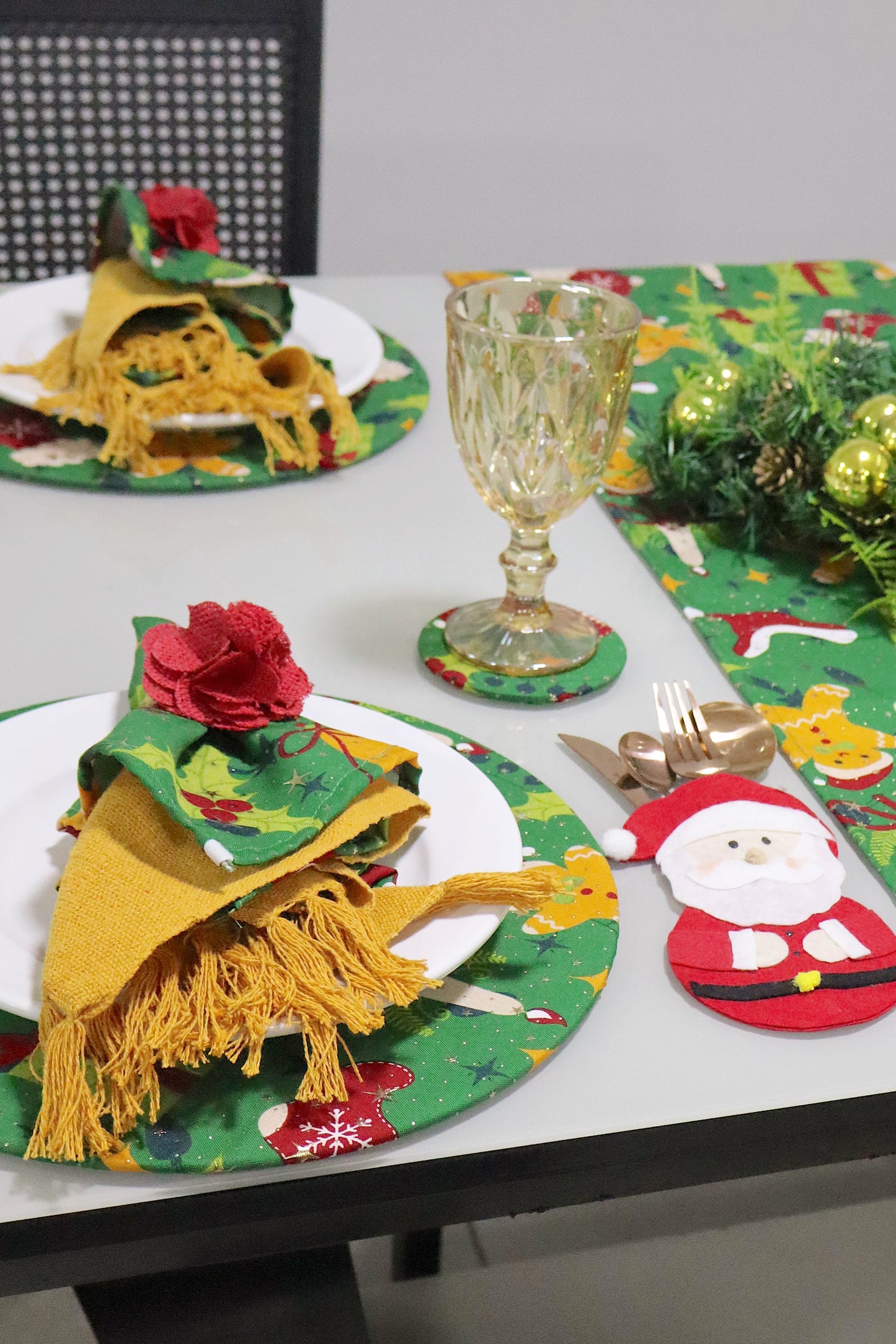 Capa de Sousplat Natal Estampado