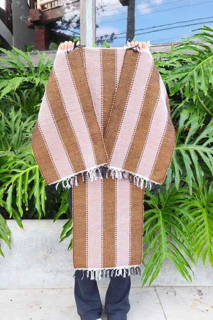 Jogo de Passadeira Malha com 3 Peças Caramelo Mini