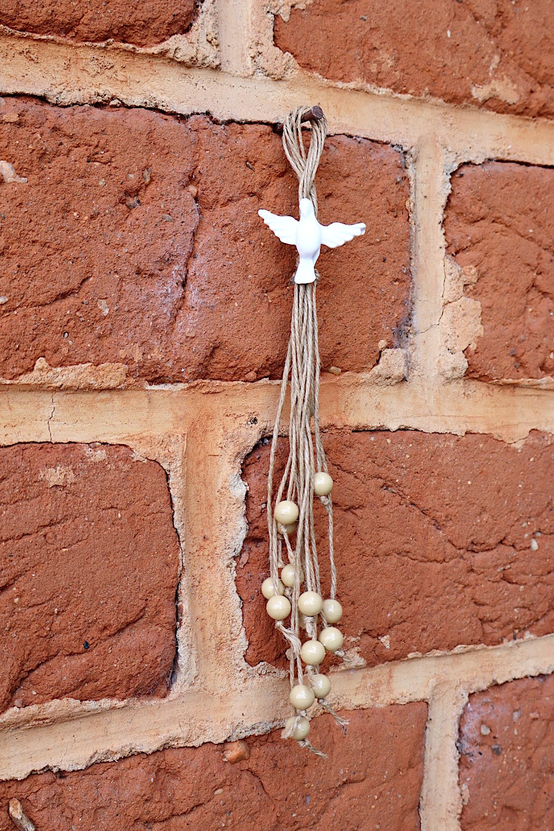 Divino Espírito Santo Juta e Pérola Para Decoração