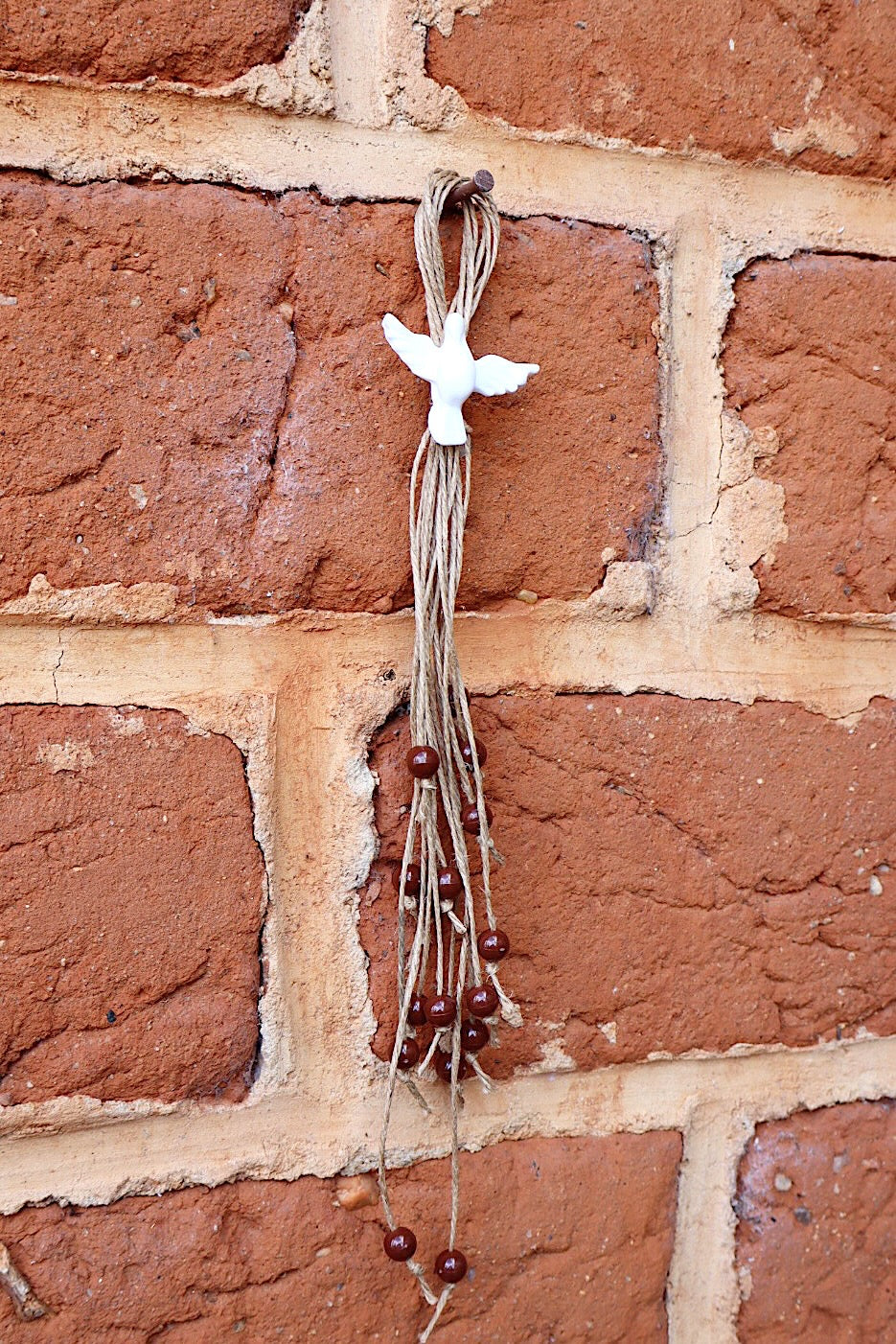 Divino Espírito Santo Juta e Pérola Para Decoração