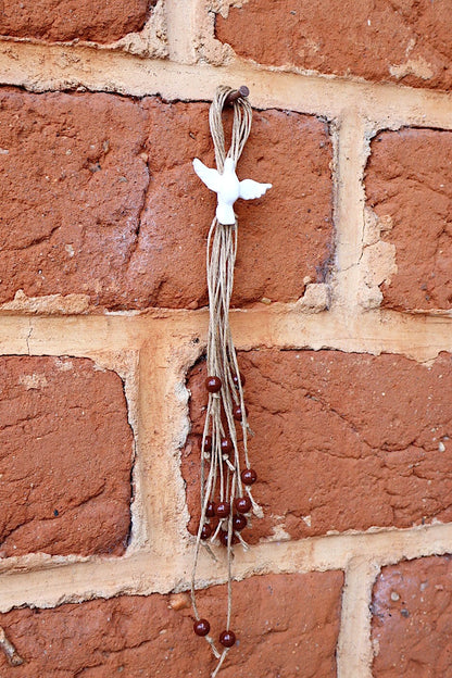 Divino Espírito Santo Juta e Pérola Para Decoração