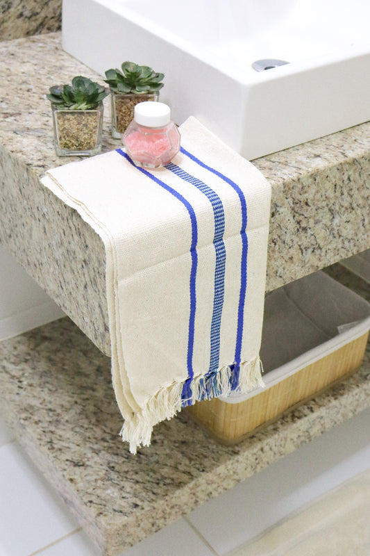 Toalhinha Lavabo Linha Azul