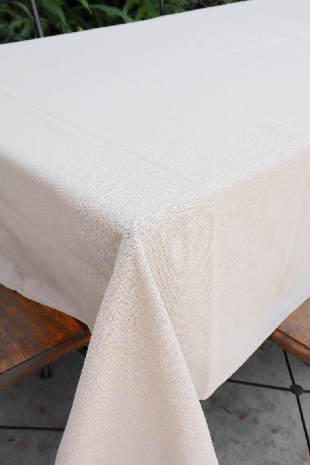 Toalha de Mesa Algodão Cru Lisa 1,5mx2,2m