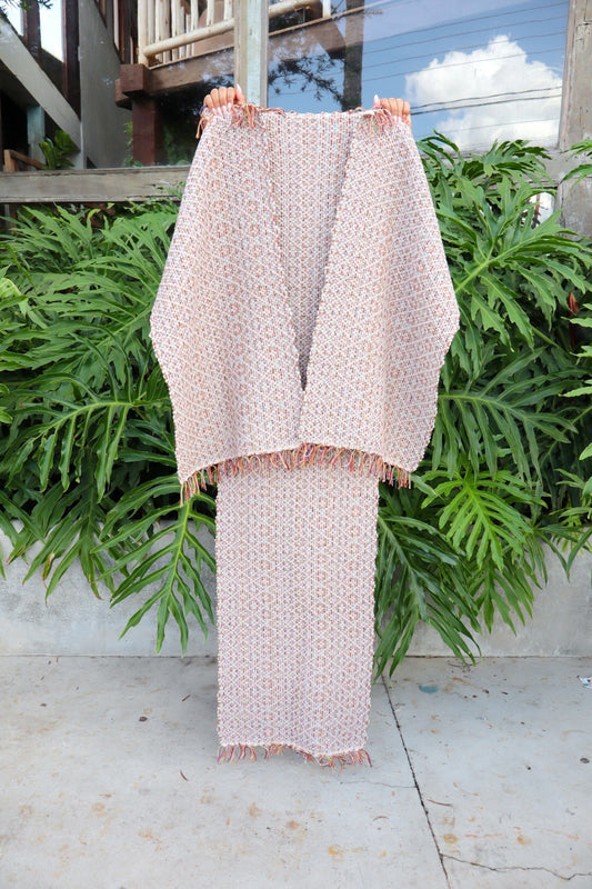 Jogo De Passadeira Coroa Malha Branco