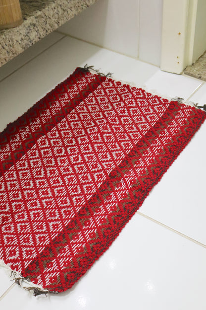 Kit 2 Peças de Lavabo Coroa Vermelho