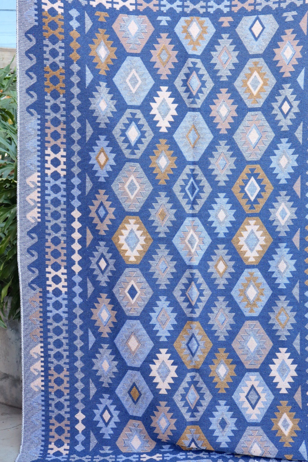 Tapete Kilim Antep 2,00x2,40m Azul DES 003