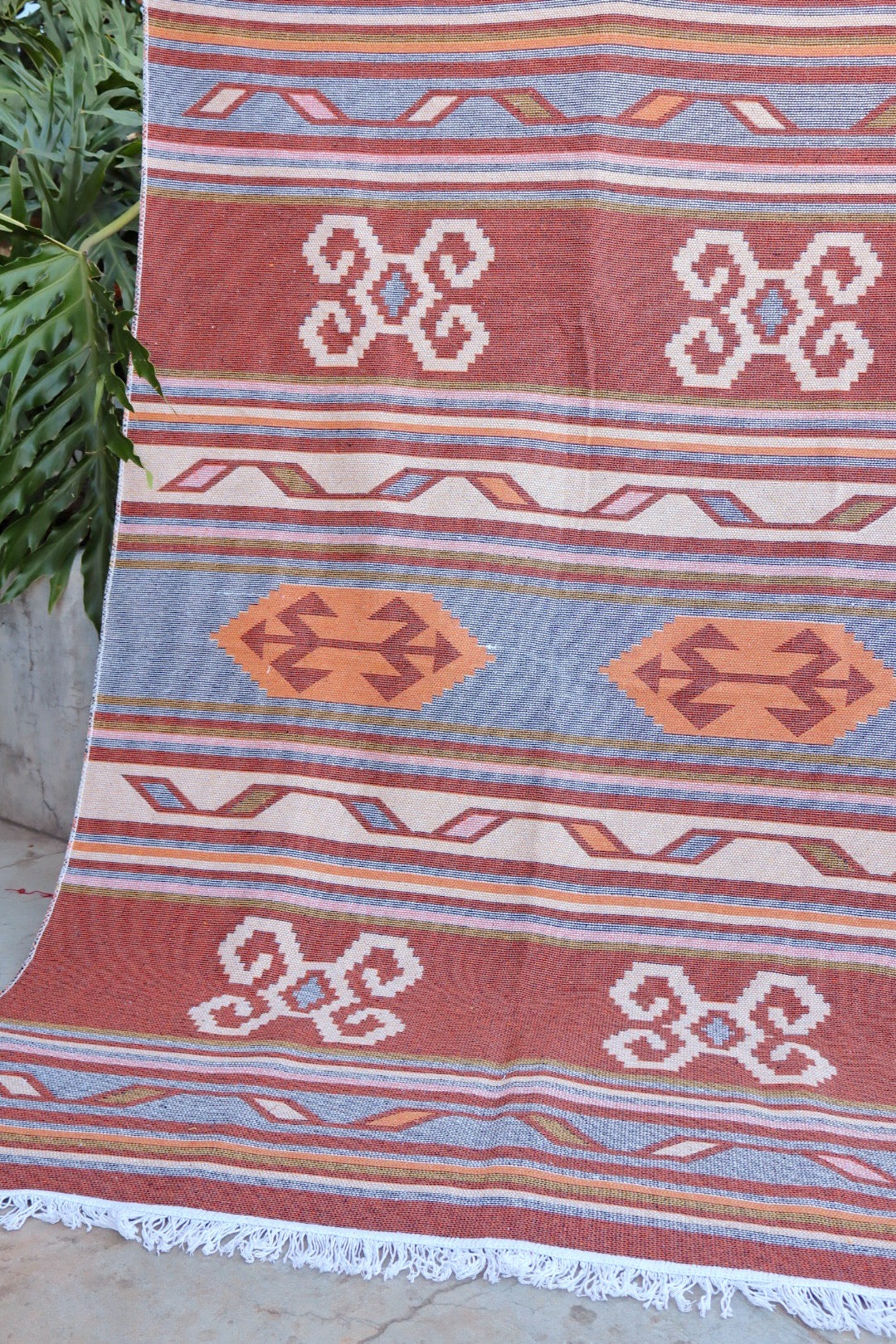 Tapete Kilim Antep 1,50x2,00m Vermelho DES 002
