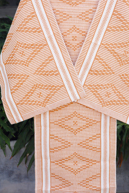 Jogo de Passadeira Algodão Marajó Mostarda