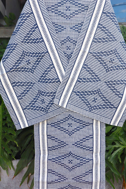 Jogo de Passadeira Algodão Marajó Azul Marinho