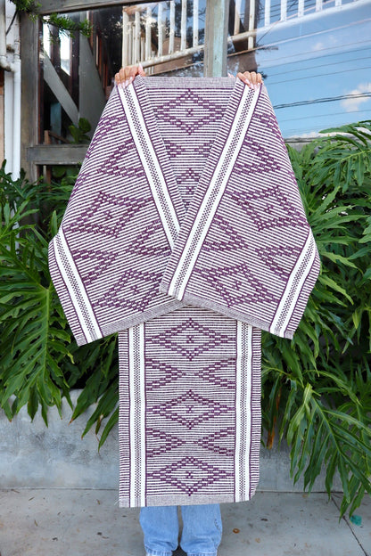 Jogo de Passadeira Algodão Marajó Roxo