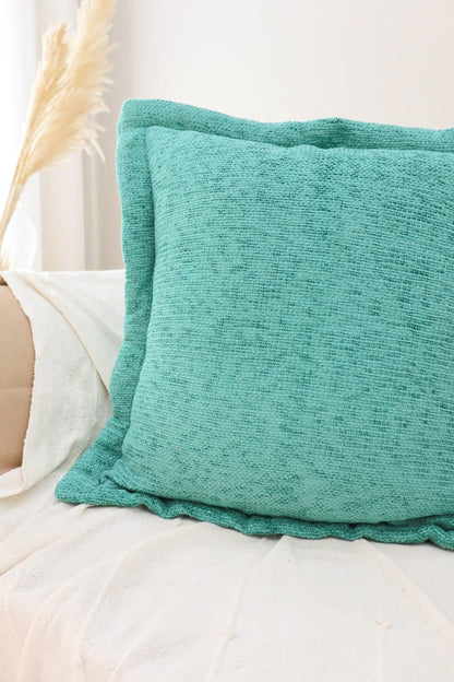 Capa de Almofada em Chenille com Aba Lateral Tifanny 45x45