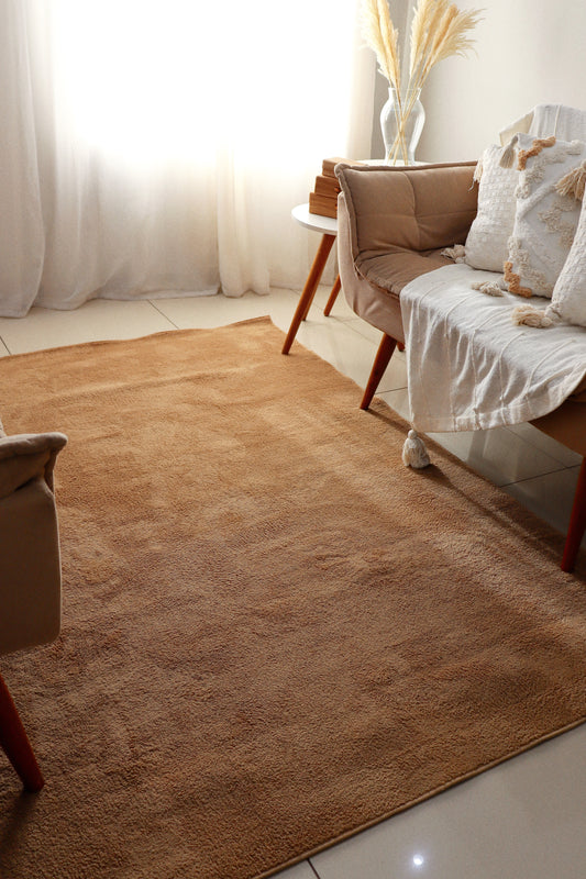 Tapete Vip Liso Bege 1,40X2,00m