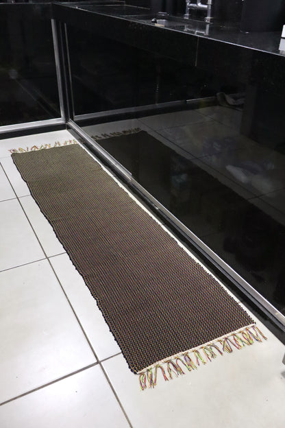Passadeira em Malha Preta 2,0m
