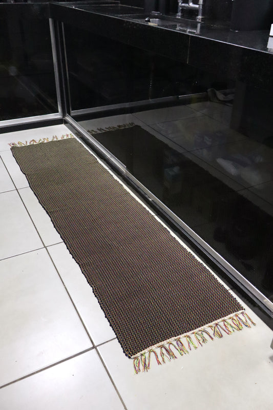 Passadeira em Malha Preta 2,0m
