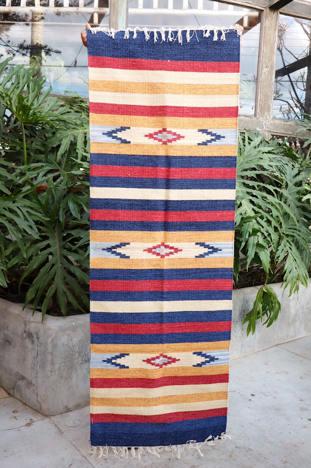 Tapete Passadeira Kilim 60x180cm DES 001
