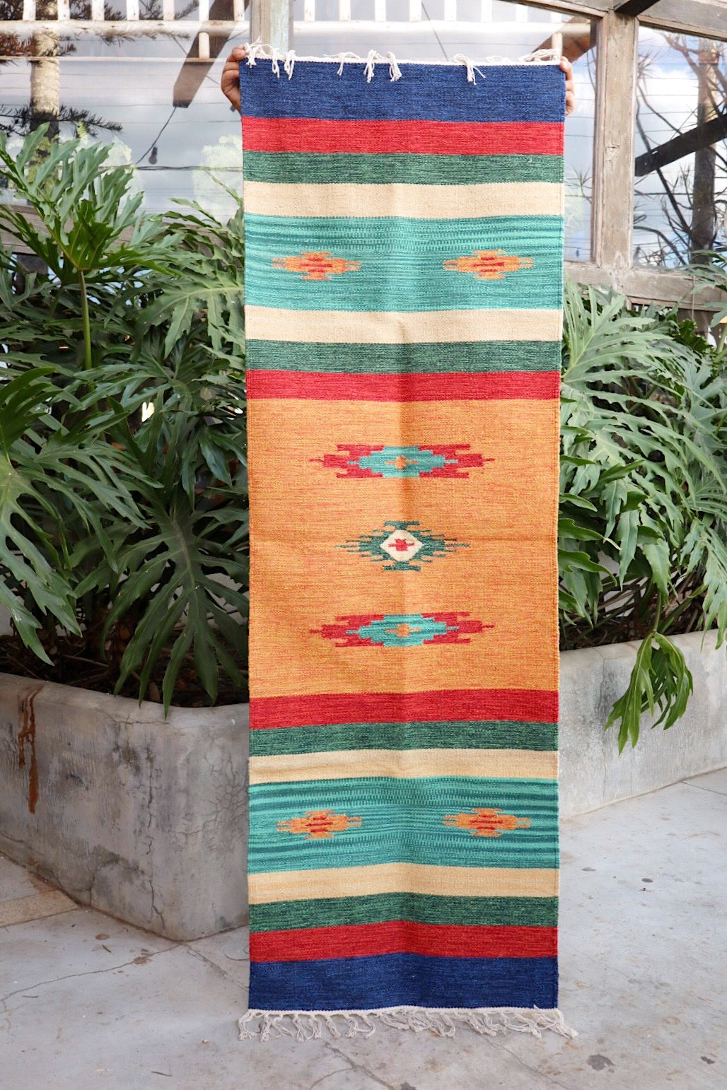 Tapete Passadeira Kilim 60x180cm DES 003