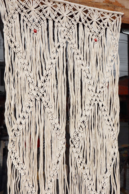 Cortina Macramê