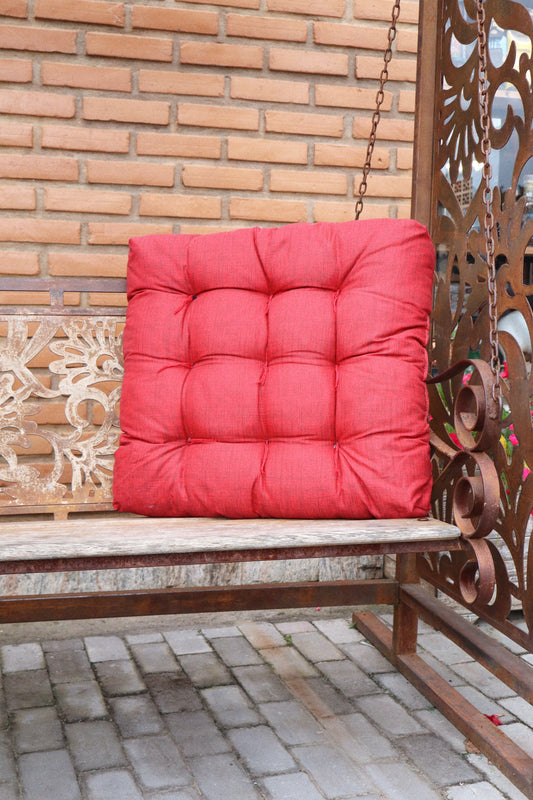 Almofada Futon 55x55cm Vermelha