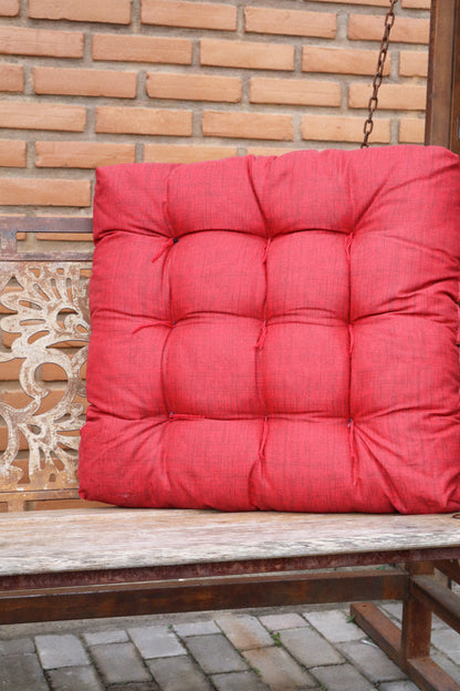 Almofada Futon 55x55cm Vermelha