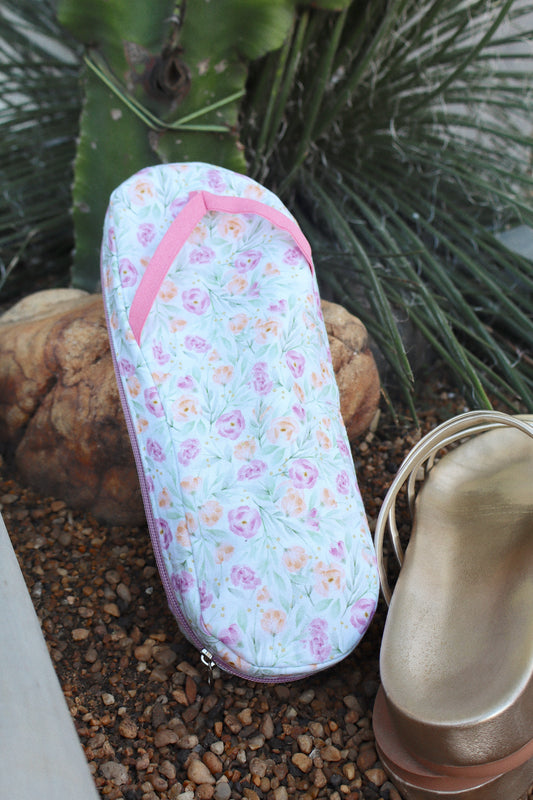 Necessaire Porta Chinelos Azul Claro