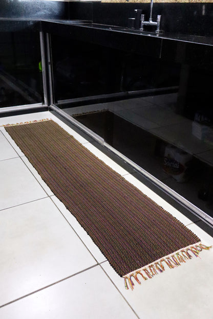 Passadeira em Malha Preta 2,5m
