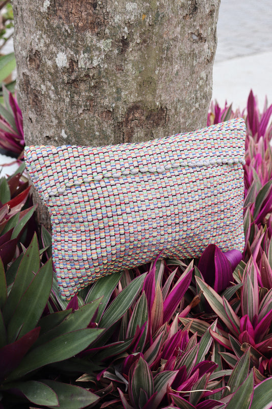 Bolsa Necessaire Malha Tear Cru