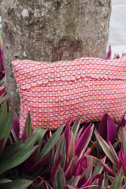 Bolsa Necessaire Malha Tear Rosa