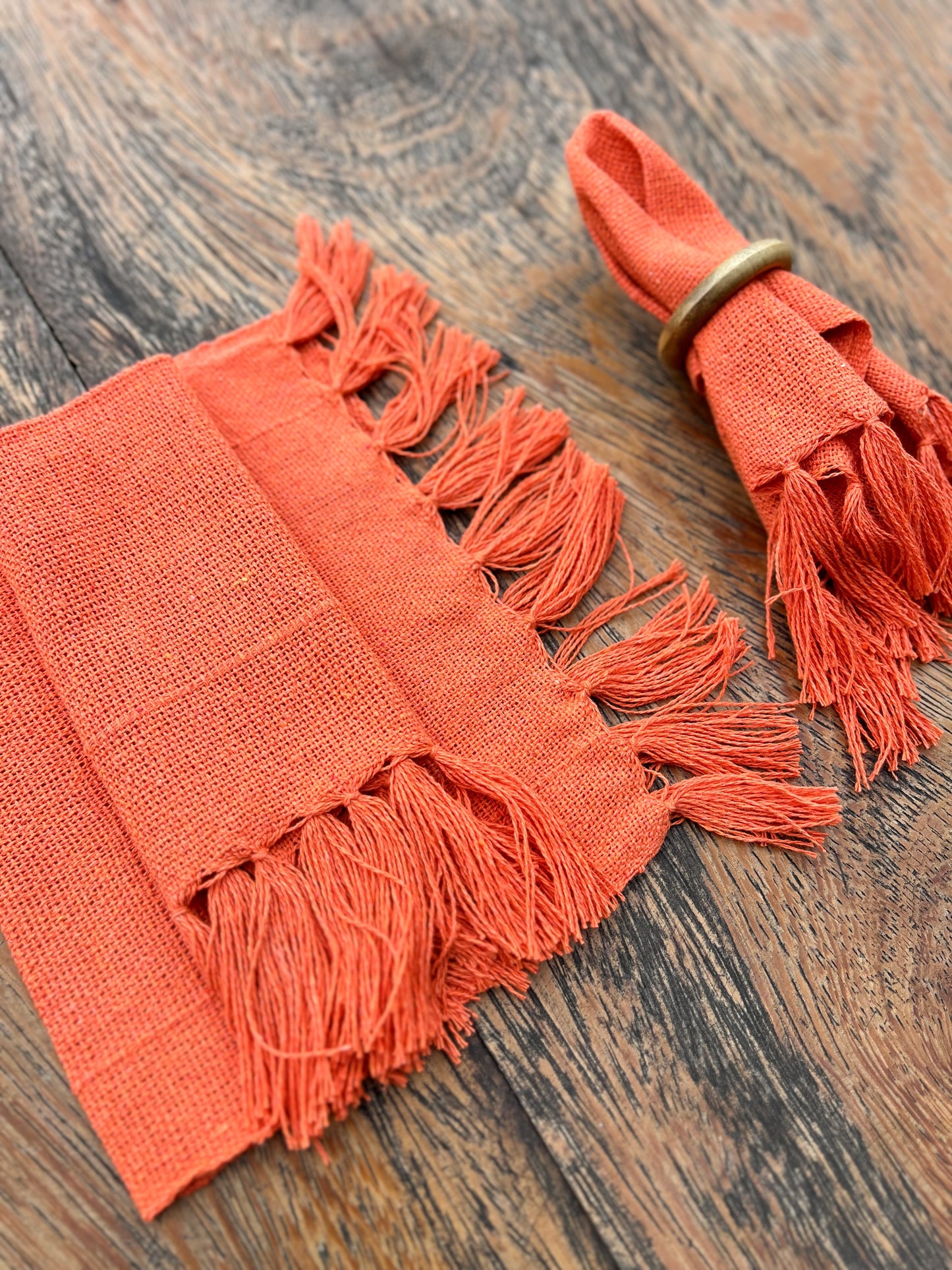 Guardanapo Algodão Mini Laranja