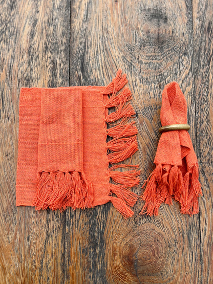 Guardanapo Algodão Mini Laranja