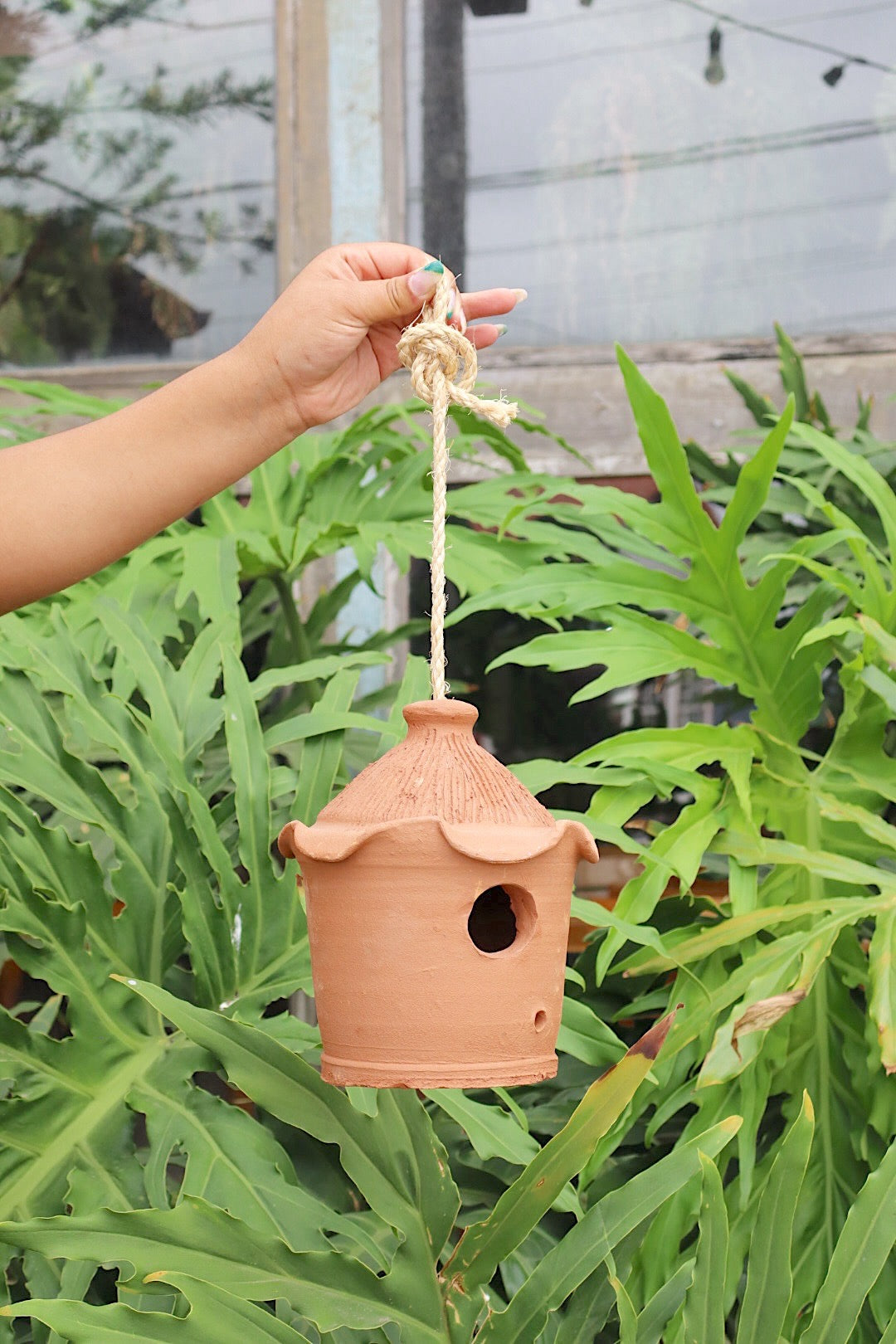Casa de Pássaro Passarinho em Barro Cerâmica