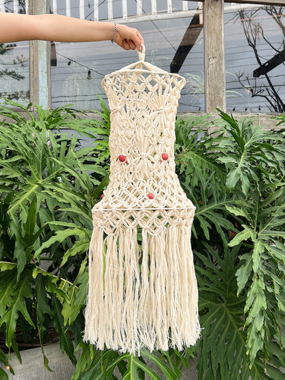 Luminária em Macramê