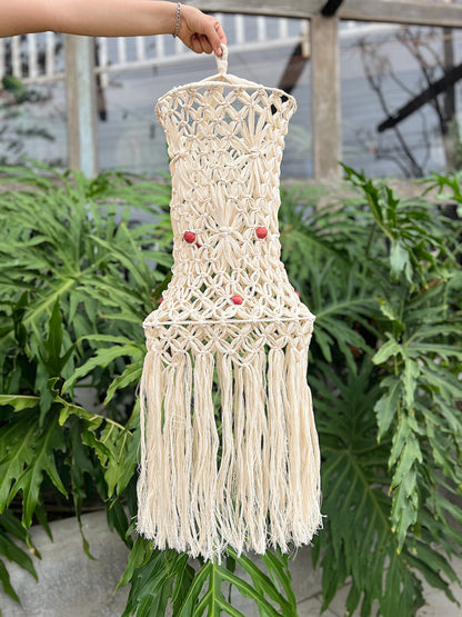 Luminária em Macramê