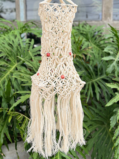 Luminária em Macramê