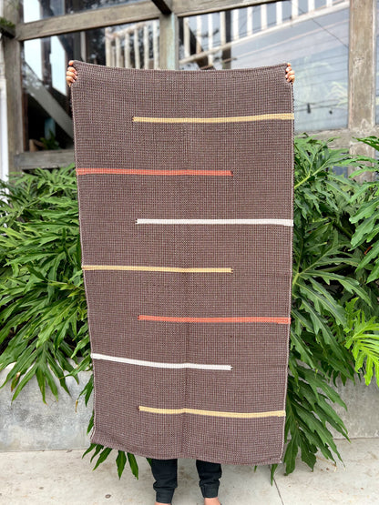 Tapete Médio Linha Capri Preto 0,90x1,50m