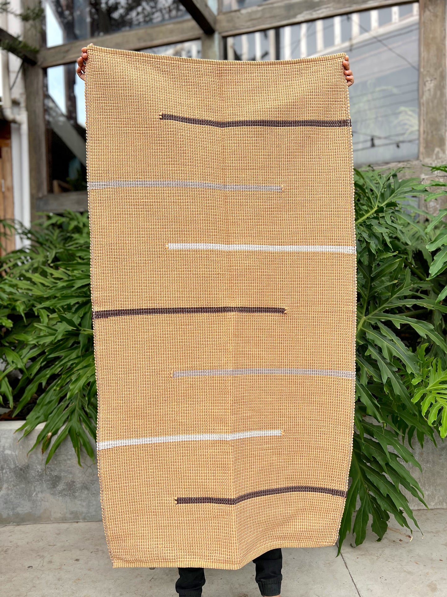 Tapete Médio Linha Capri Mostarda 0,90x1,50m