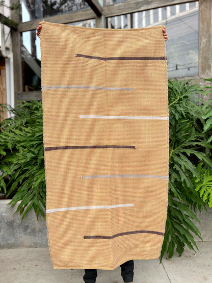 Tapete Médio Linha Capri Mostarda 0,90x1,50m