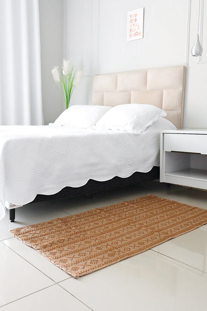 Tapete Médio Algodão Itatiaia Caramelo