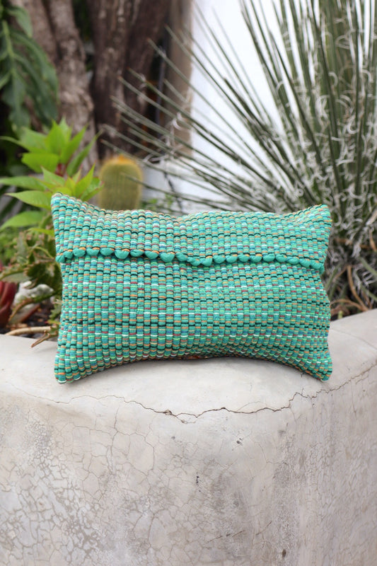 Bolsa Necessaire Malha Tear Verde