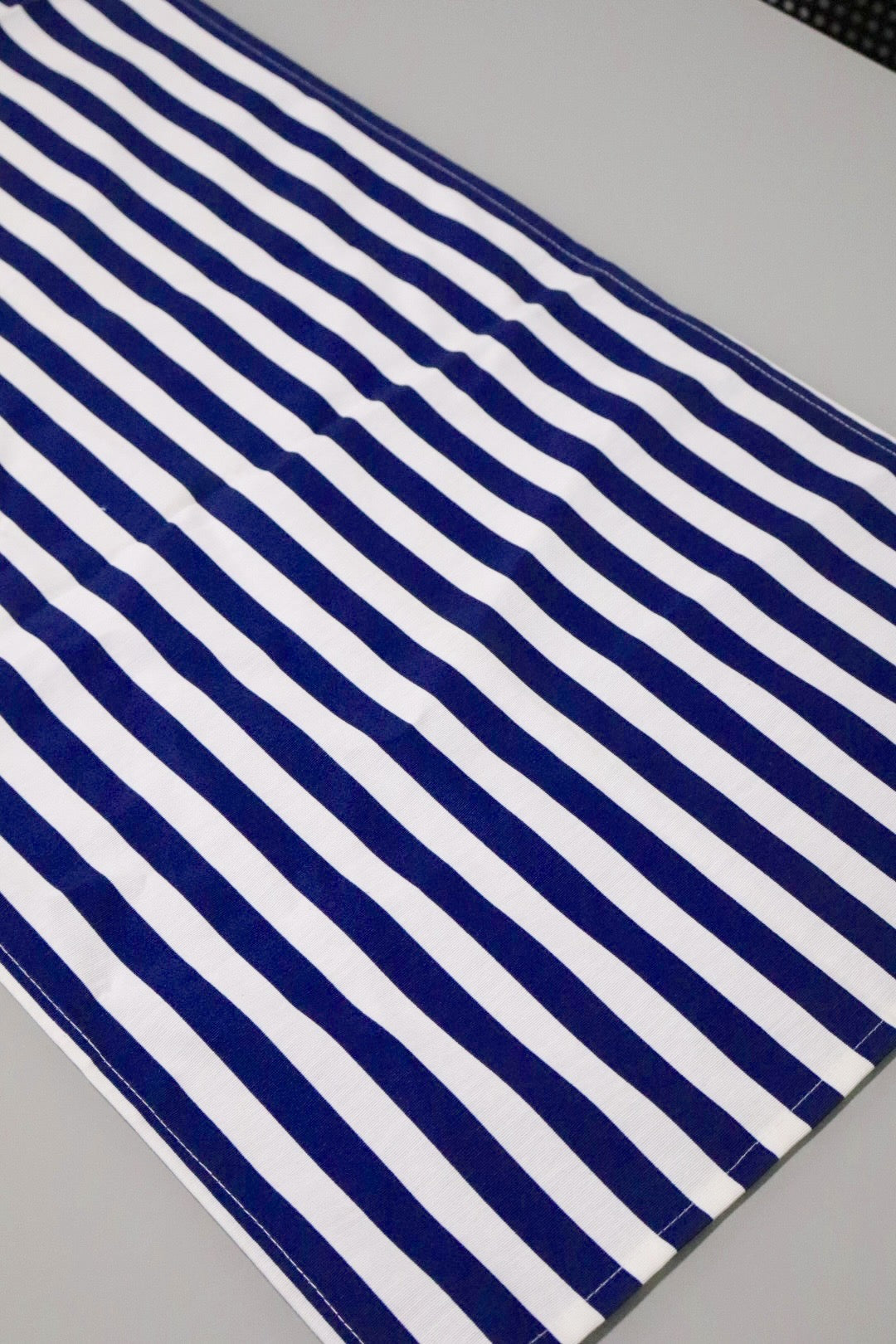Caminho de Mesa Impermeável Belize Listrado Azul