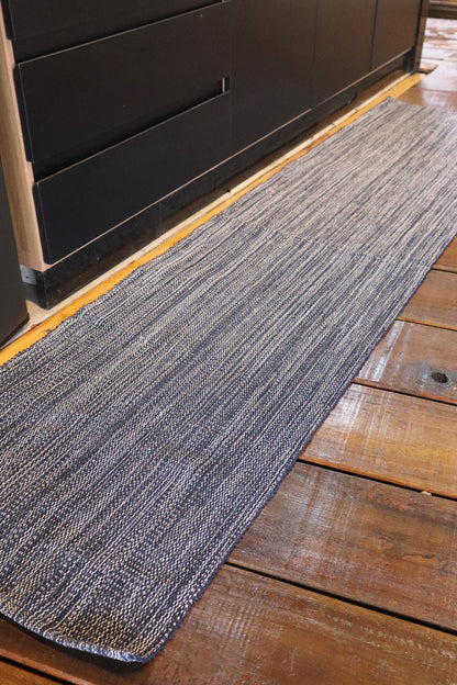 Passadeira em Linha Mesclada Azul 2,5m
