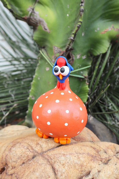 Galinha em Cabaça Laranja Lenço Unidade