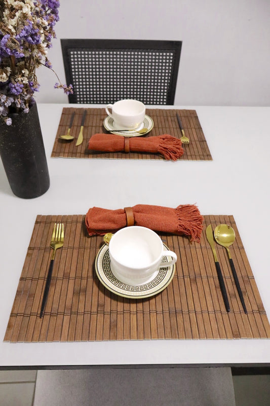 Lugar Americano Bambu 30x40cm Escuro