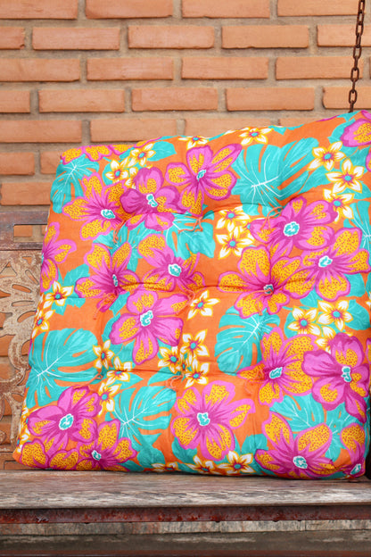 Almofada Futon Chita Laranja 55x55cm