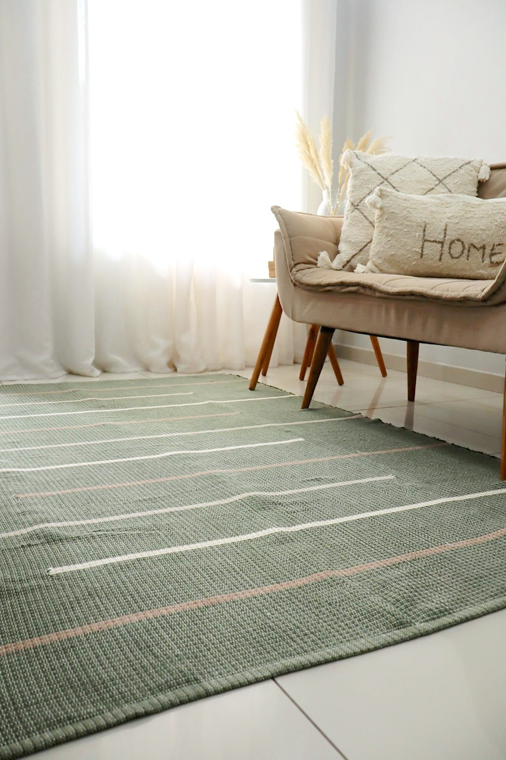 Tapete em Linha Capri Verde 1,50x2,00m